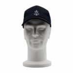 casquette croix camarguaise velours noir croix blanche Eskise