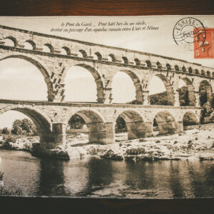 Set de Table Carte Postale Pont du Gard