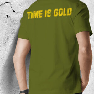 Tee-Shirt Mixte Time is Gold